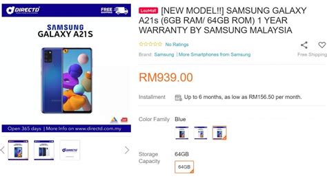 Check out the latest samsung smartphones price list in malaysia from different websites. Samsung Galaxy A21s With Exynos 850 & Quad Camera Quietly ...