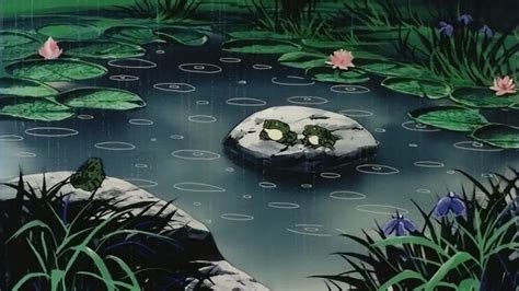 Anime Animation Windaria Movie 1986 Japan Frog Pond Aesthetic