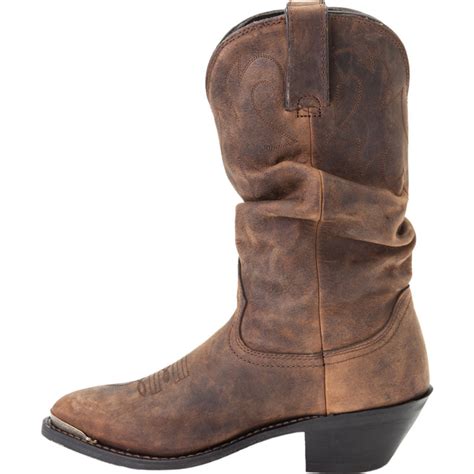 Durango Womens Distressed Slouch Boots Tan Sportique