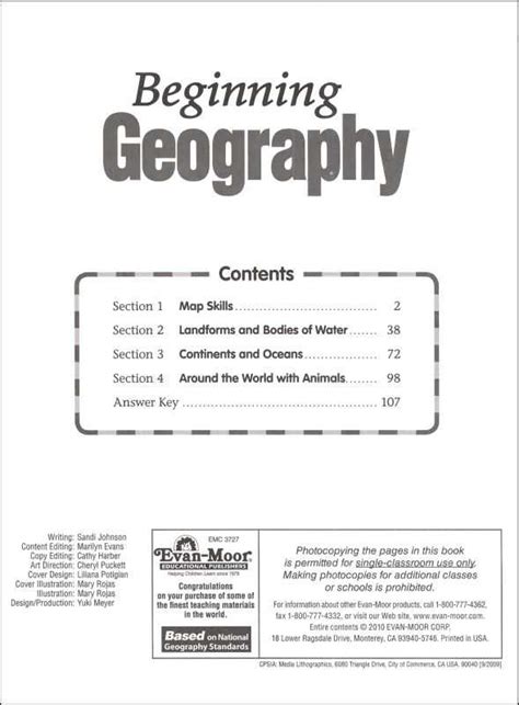 Geography Worksheets High School