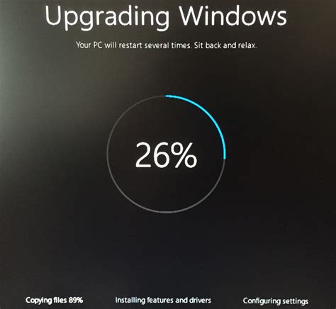 my Windows 10 upgrade experience - Three till Seven