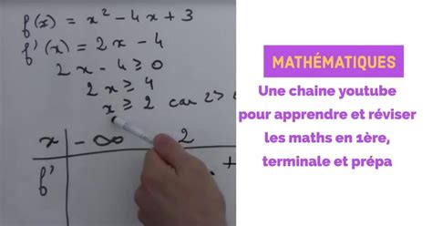 Comment Comprendre Les Maths En Terminal - Communauté MCMS™.