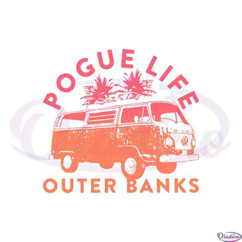 Vintage Outer Banks Pogue Life 2023 Svg Graphic Designs Files