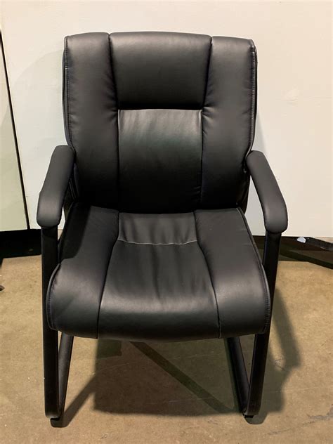 Black Leather Side Chairs | Office Resource Group