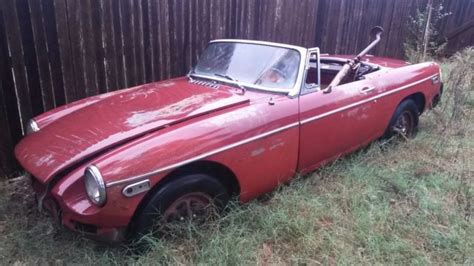 1978 Mgb For Parts Classic Mg Mgb 1978 For Sale