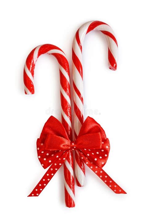Christmas Candy With A Ribbon Stock Image Image Of Colored Sweet