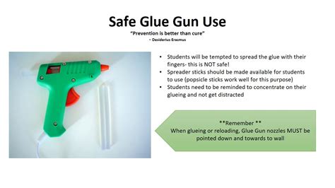 Glue Gun Safety Training Final Youtube