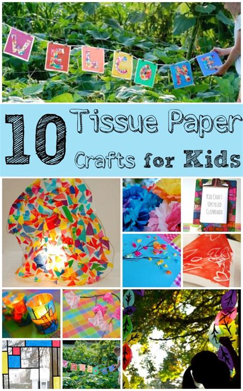 Tissue Paper Crafts For Kids Inner Child Fun
