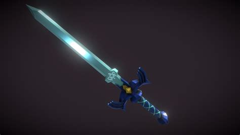 the legend of zelda botw master sword 3d model by alex omnilatigo96 [7e557fa] sketchfab