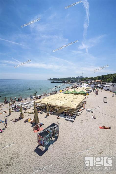 Lanzheron Beach Odessa Black Sea Ukraine Europe Stock Photo Picture And Royalty Free Image