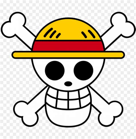 egatina  piece luffy luffy jolly roger png image  transparent