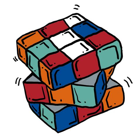Rubiks Cube Icon 22086840 Png