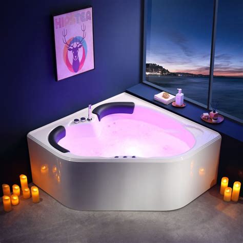 Massage Tub 2 Person Hot Tubwhirlpool Bathtubs For Adult