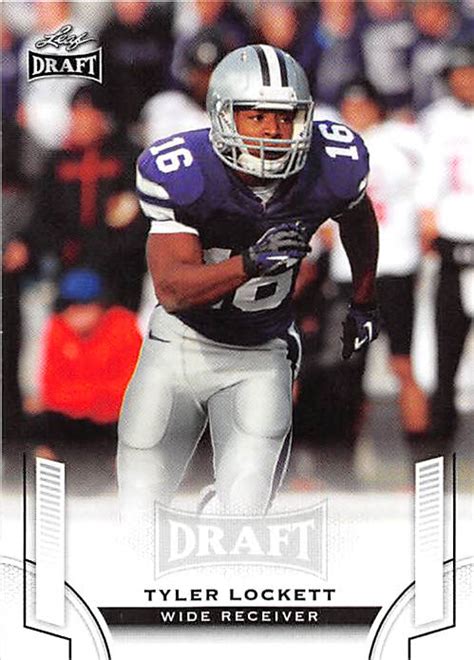 Tyler Lockett Football Card Kansas State Seattle Seahawks Wr 2015