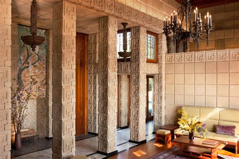 The Landmark Ennis House Frank Lloyd Wrights Opus