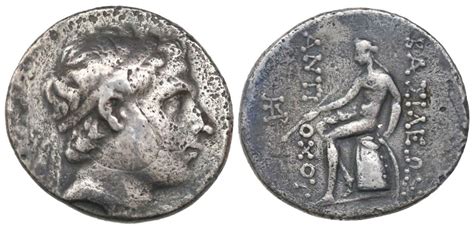 Seleukid Kingdom Ar Tetradrachm Antiochus Iii 223 187 Bc