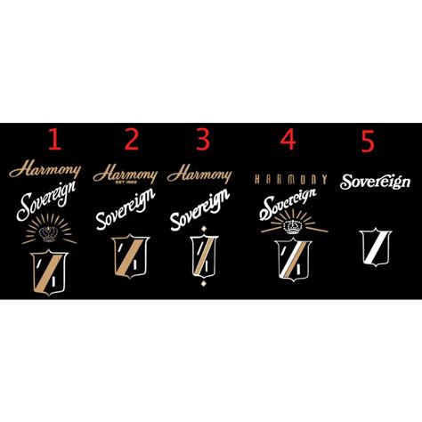 Guitar Restore Harmony Sovereign Guitar Headstock Decal Logo