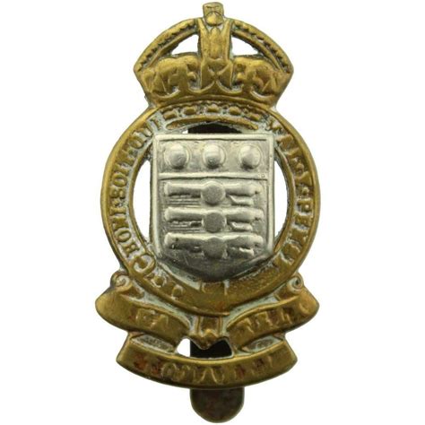 Ww2 Royal Army Ordnance Corps Raoc Cap Badge Second Pattern