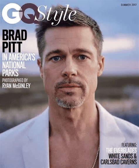 Brad Pitt Para Gq Style Magazine Summer 2017 Por Ryan Mcginley