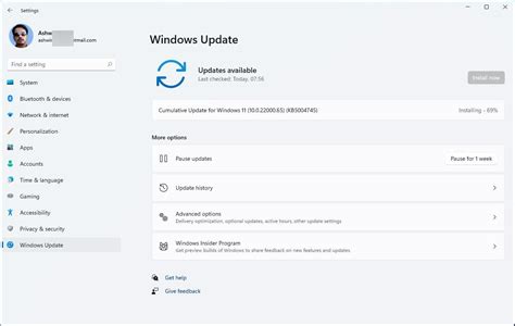 Windows 11 Insider Preview Build 2200065 Udgivet Her Er De ændringer