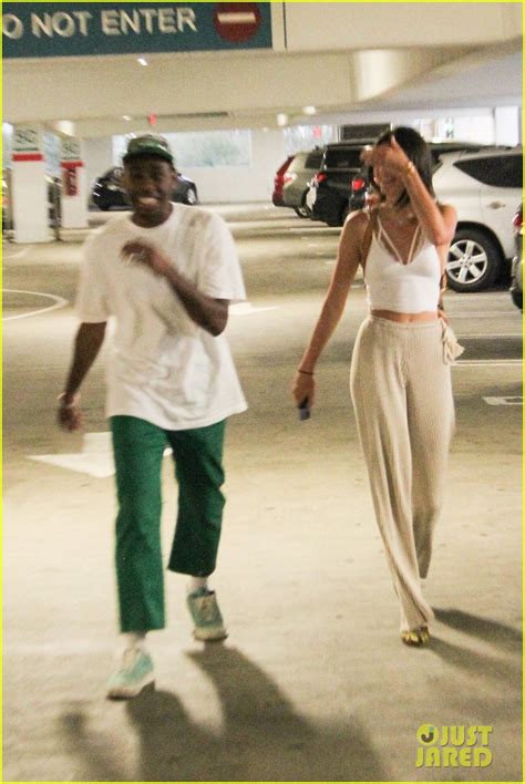 Kendall Jenner Grabs Dinner With Tyler The Creator Photo