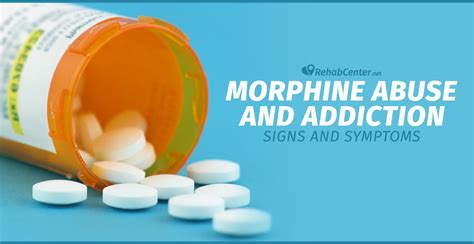 Morphine Abuse And Addiction Signs And Symptoms