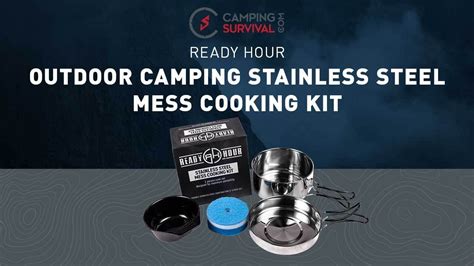 Camping Survival Stainless Steel Mess Kit Youtube