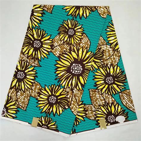 Floral African Traditional Fabricswest Africa Ankara Wax Print Fabric