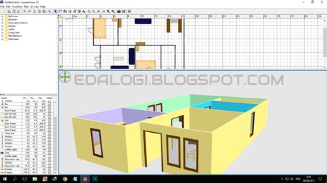 Download desain bangun rumah 3d 2.0 apk. Aplikasi Desain Rumah Freeware - Sweet Home 3D |  EDALOGI 
