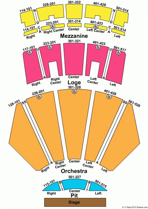 Nokia Theater Seating Chart View Theater Seating Chart