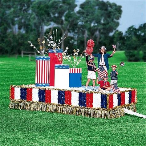 Patriotic Float Kit With Images Christmas Parade Floats 4th Of