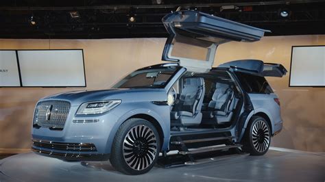Lincolns New Navigator Concept Was Inspired By A Yacht The Verge