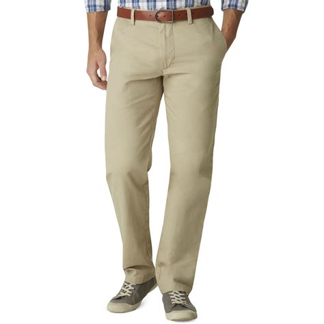 Dockers D3 Classic Fit Field Khaki Flat Front Pants In Beige For Men