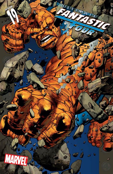 Ultimate Fantastic Four Vol 1 19 Cover Art By Bryan Hitch And Laura Martin