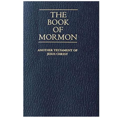 This book attempted to revive the moribund spalding manuscript theory for the book of mormon.cowdery et al. Blue Book Of Mormon Pocket