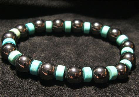 Magnetic Therapy Jewelry Single Turquoise Stretch