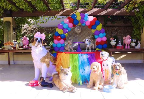 dogs puppies birthday party ideas photo    catch  party