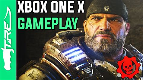 Gears Of War 4 Xbox One X 4k Gameplay Gears Of War 4 Project Scorpio