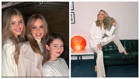 Amanda Holden Shares A Sweet Snap With Lookalike Daughters