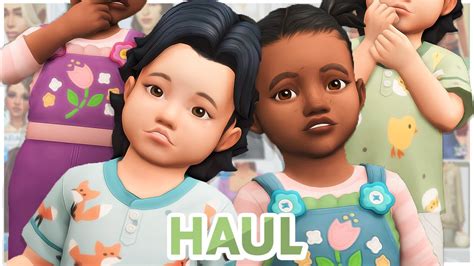 🍼 Maxis Match Toddler Cc Finds The Sims 4 Custom Content Haul Cc