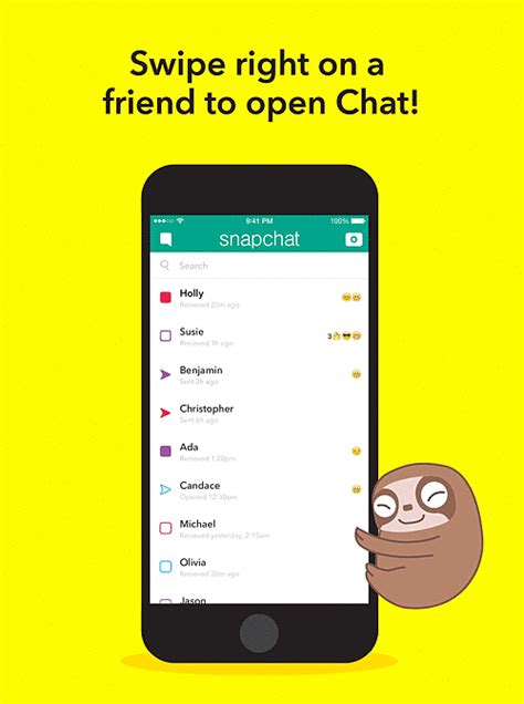 Snapchat Chat Features Popsugar Tech