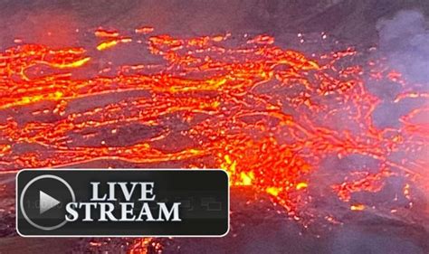 Iceland Volcano Eruption Live Stream How To Watch As Volcano Erupts