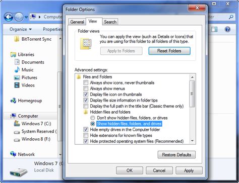 How To Show Hidden Files And Folders In Windows 10 7 And 8 Vrogue