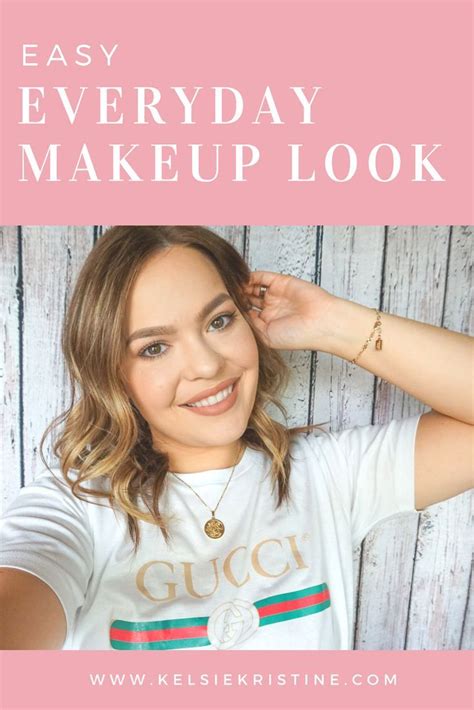 My Updated Everyday Makeup Routine Tutorial Kelsie Kristine