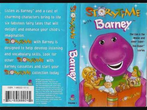 We did not find results for: Storytime with Barney Vol 4 Super Dee Duper Stories ...