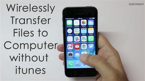 Videos can be among the largest files on your iphone. Wirelessly Transfer Media from iPhone to Computer without ...