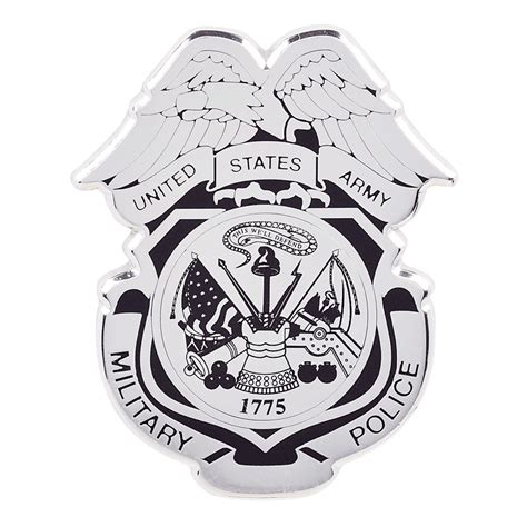 United States Army Military Police Car Emblem