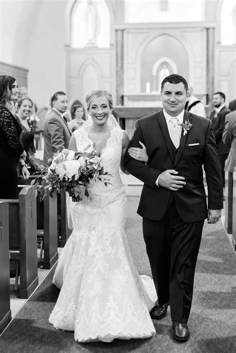 Brock and Stephanie | A Fall Wedding at Sacred Heart Parish and The