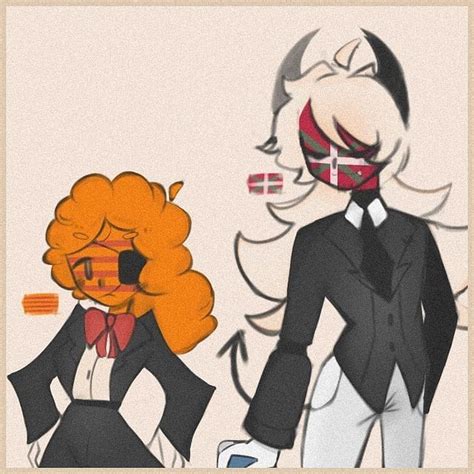 𝕹𝖎𝖐𝖔𝖘 en Instagram Diseños ñuñuñu Ella es violinista y El pianista countryhumans