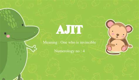 Ajit Name Meaning